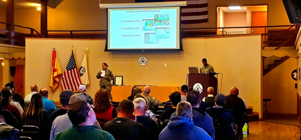 Fort McCoy Garrison commander holds October 2024 town hall meeting with workforce