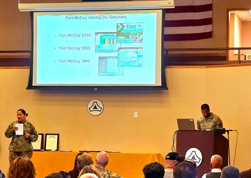 Fort McCoy Garrison commander holds October 2024 town hall meeting with workforce