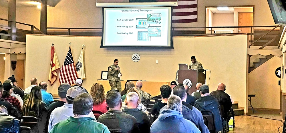 Fort McCoy Garrison commander holds October 2024 town hall meeting with workforce