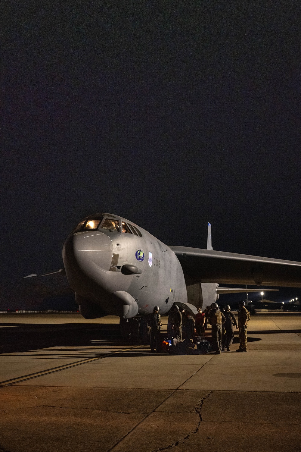 B-52s operate out of Barksdale Air Force Base