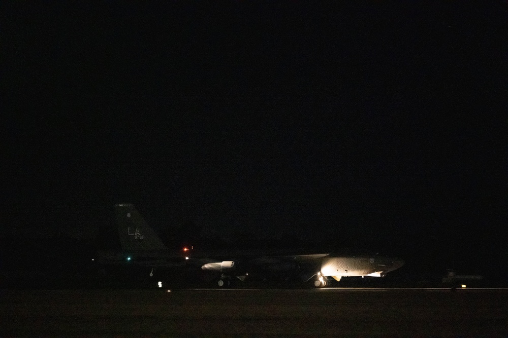 B-52s operate out of Barksdale Air Force Base