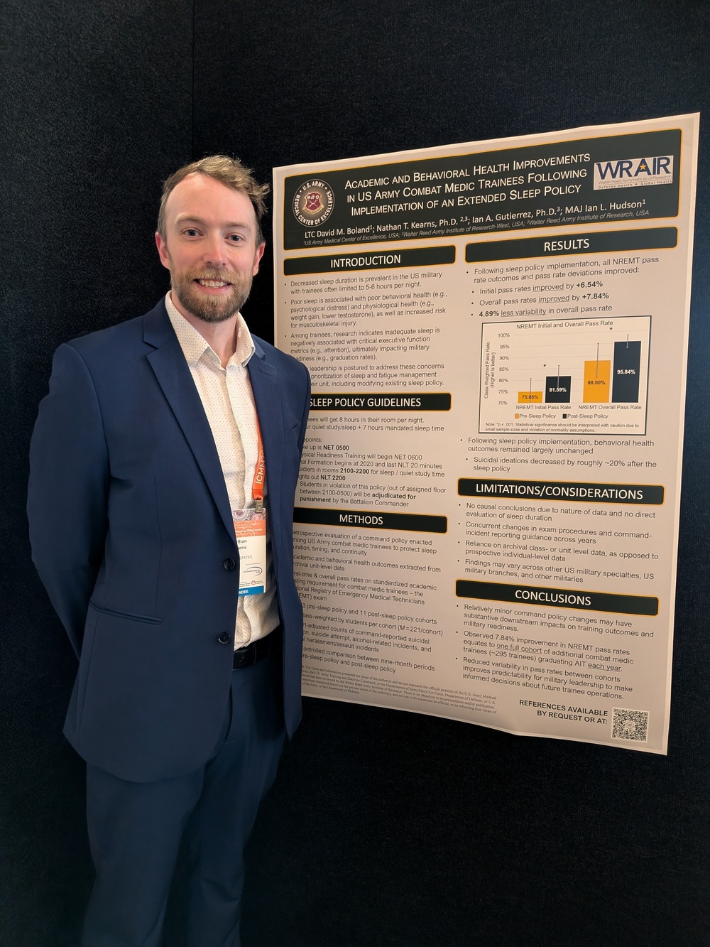 Dr. Kearns Presents Student Sleep Policy Research at ICMM 2024