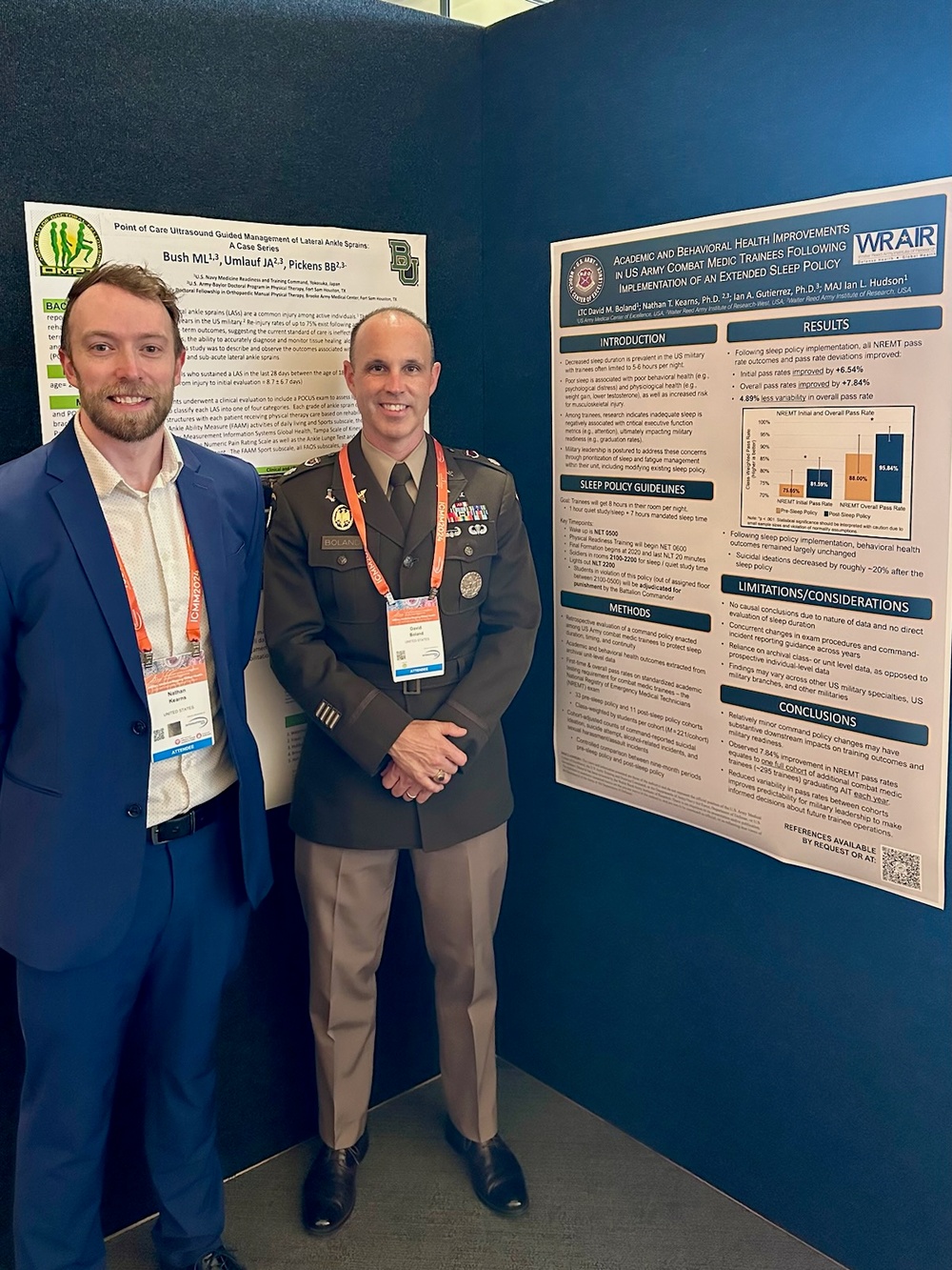 Dr. Kearns and Lt. Col. Boland Present Poster at ICMM 2024