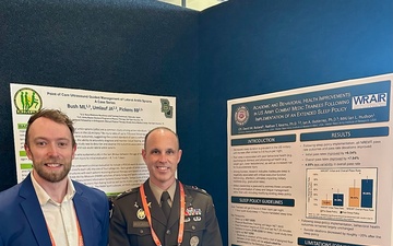 Dr. Kearns and Lt. Col. Boland Present Poster at ICMM 2024