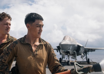 15th MEU Marines Participate in USS Boxer “damage control olympics” competition