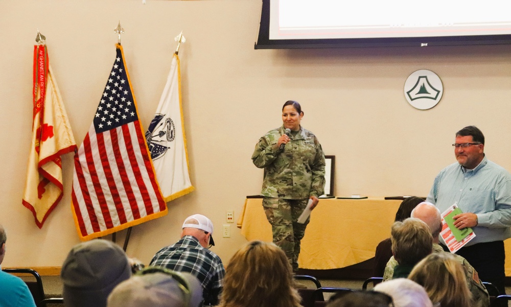 Fort McCoy Garrison commander holds October 2024 town hall meeting with workforce