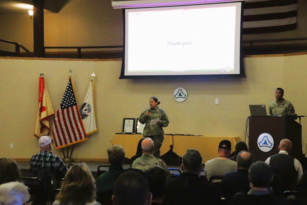 Fort McCoy Garrison commander holds October 2024 town hall meeting with workforce