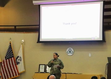 Fort McCoy Garrison commander holds October 2024 town hall meeting with workforce