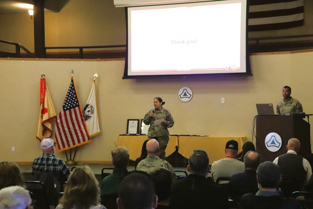 Fort McCoy Garrison commander holds October 2024 town hall meeting with workforce