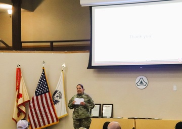 Fort McCoy Garrison commander holds October 2024 town hall meeting with workforce