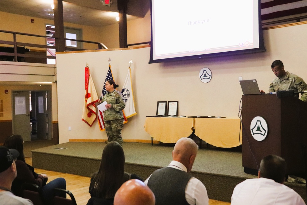 Fort McCoy Garrison commander holds October 2024 town hall meeting with workforce