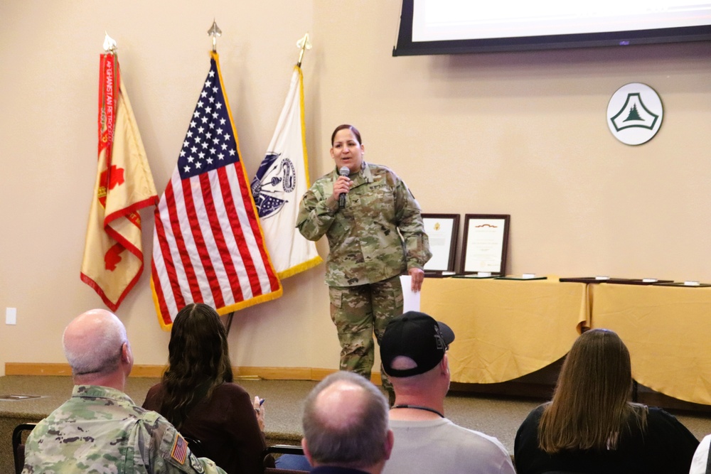 Fort McCoy Garrison commander holds October 2024 town hall meeting with workforce