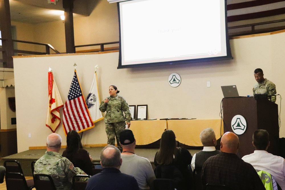 Fort McCoy Garrison commander holds October 2024 town hall meeting with workforce