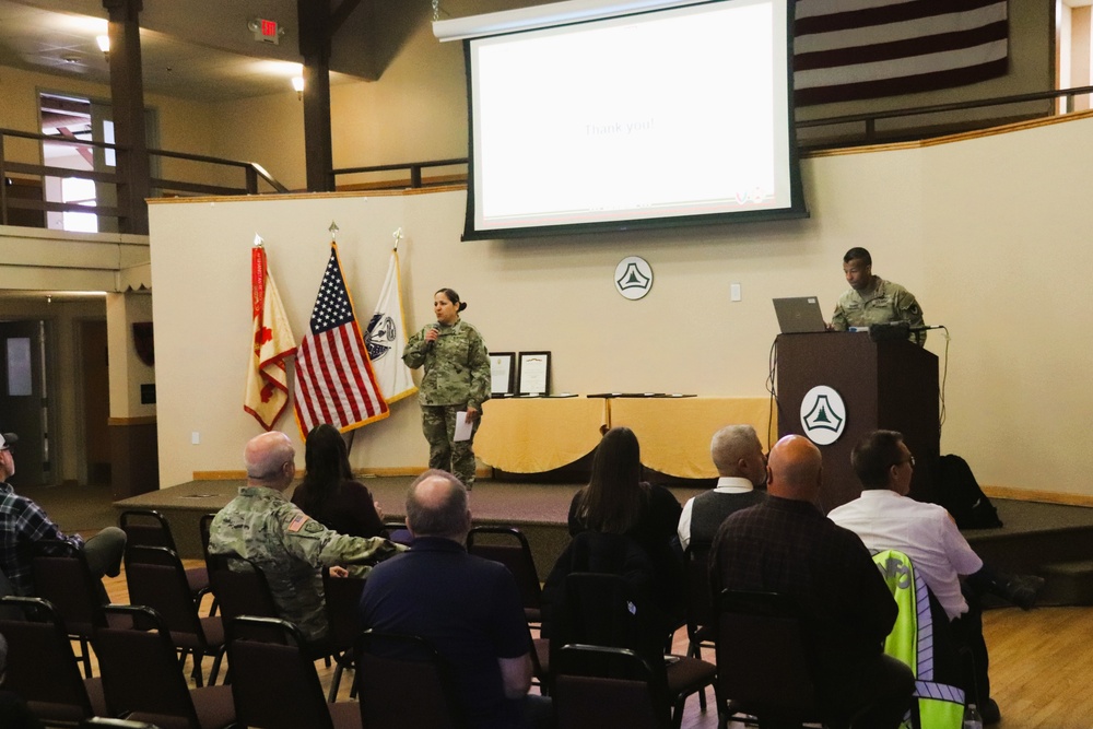 Fort McCoy Garrison commander holds October 2024 town hall meeting with workforce