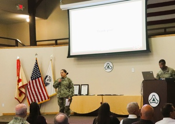 Fort McCoy Garrison commander holds October 2024 town hall meeting with workforce