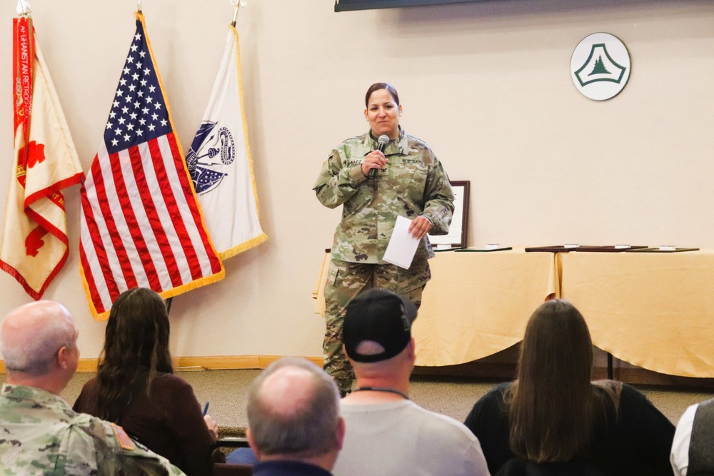 Fort McCoy Garrison commander holds October 2024 town hall meeting with workforce