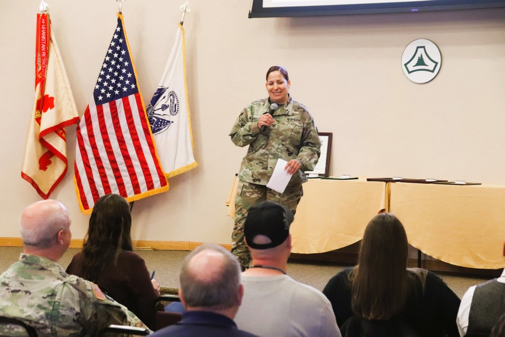 Fort McCoy Garrison commander holds October 2024 town hall meeting with workforce