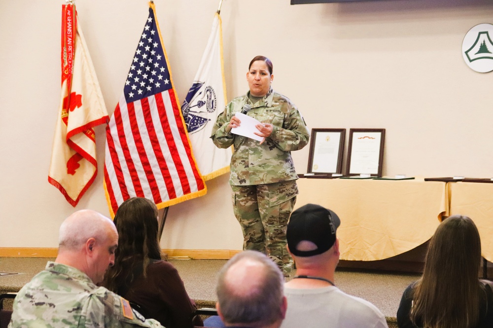 Fort McCoy Garrison commander holds October 2024 town hall meeting with workforce