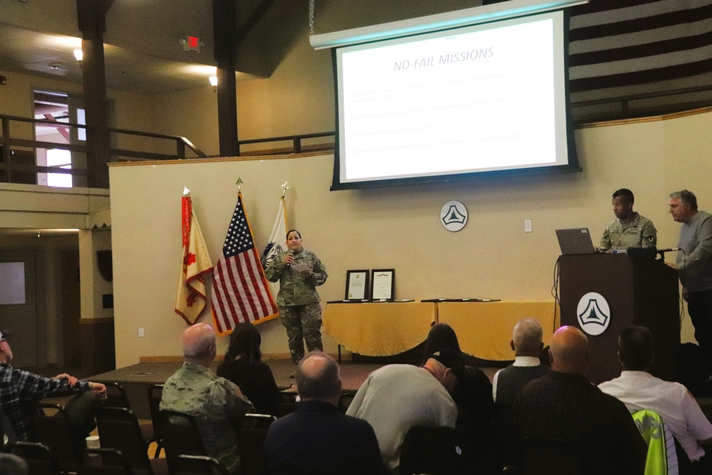 Fort McCoy Garrison commander holds October 2024 town hall meeting with workforce