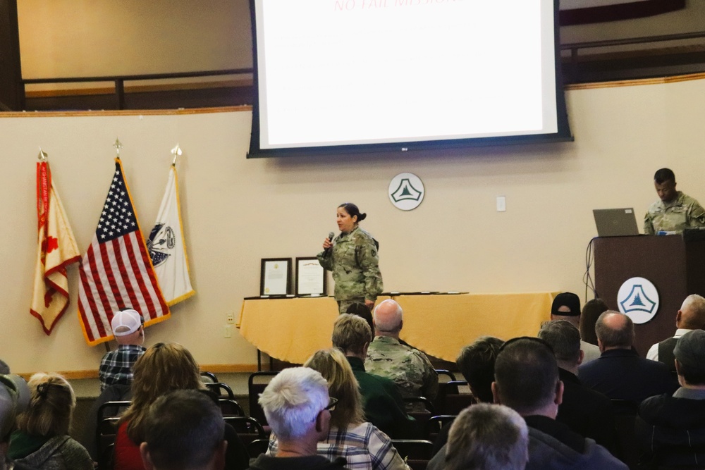 Fort McCoy Garrison commander holds October 2024 town hall meeting with workforce