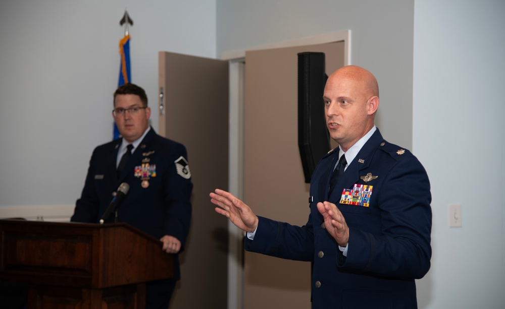 142nd Communications Squadron Welcomes New Commander