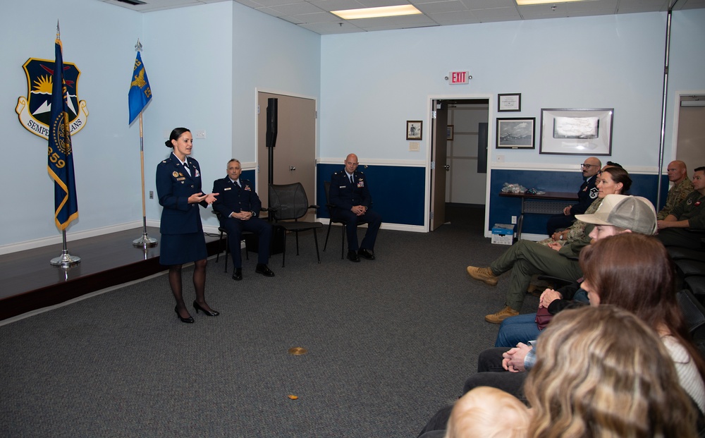 142nd Communications Squadron Welcomes New Commander