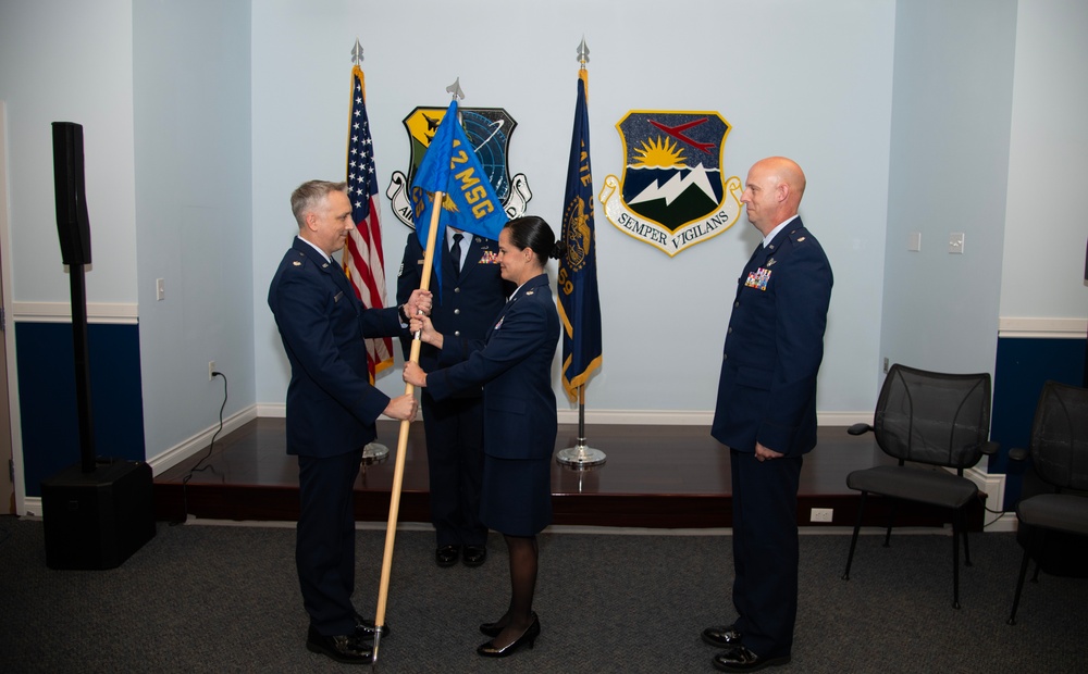 142nd Communications Squadron Welcomes New Commander