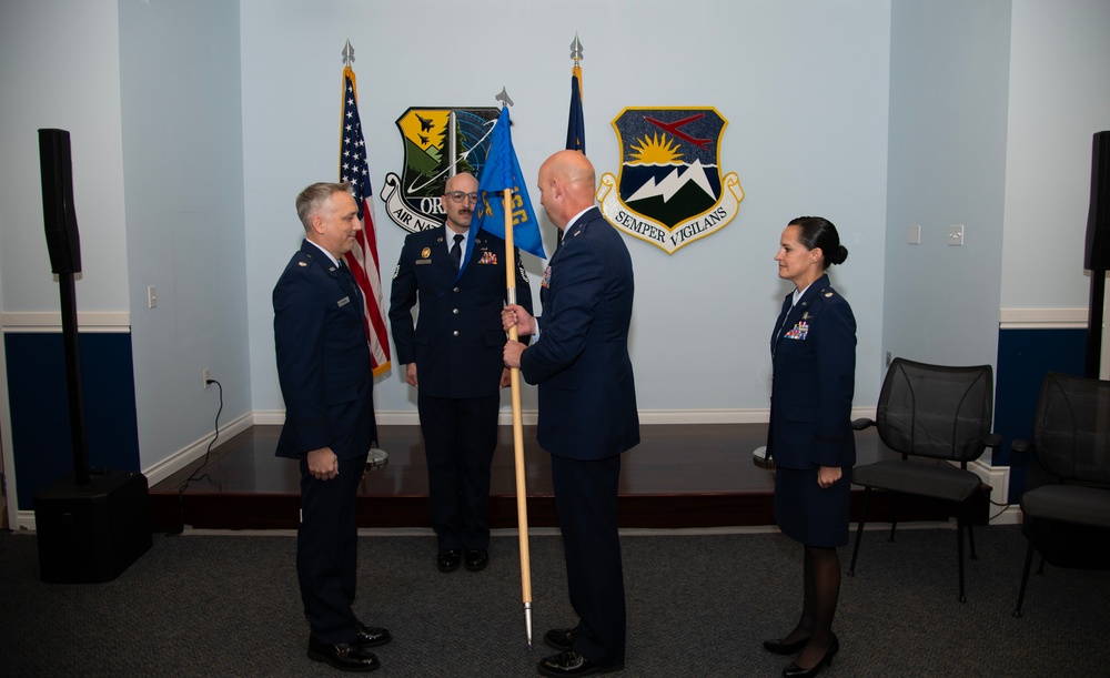 142nd Communications Squadron Welcomes New Commander