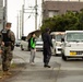 US Marines and Kin Town residents conduct a Tsunami Evacuation Drill on Camp Hansen