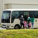 US Marines and Kin Town residents conduct a Tsunami Evacuation Drill on Camp Hansen