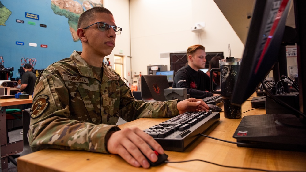 Travis AFB Phoenix Spark Innovates for the Future