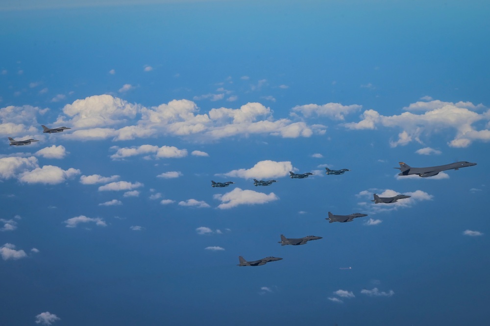 U.S., Japan, Republic of Korea Conduct Trilateral Aerial Exercise