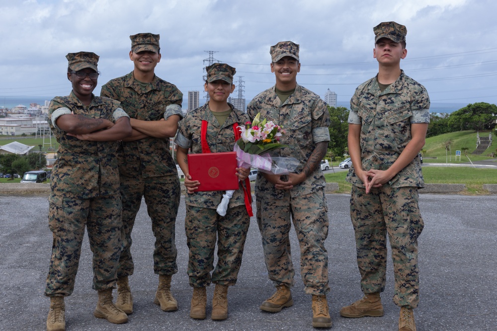 MCIPAC Marines promoted on Camp Foster