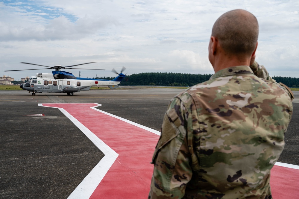 Japanese Defense Minister visits Yokota