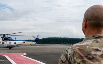 Japanese Defense Minister visits Yokota