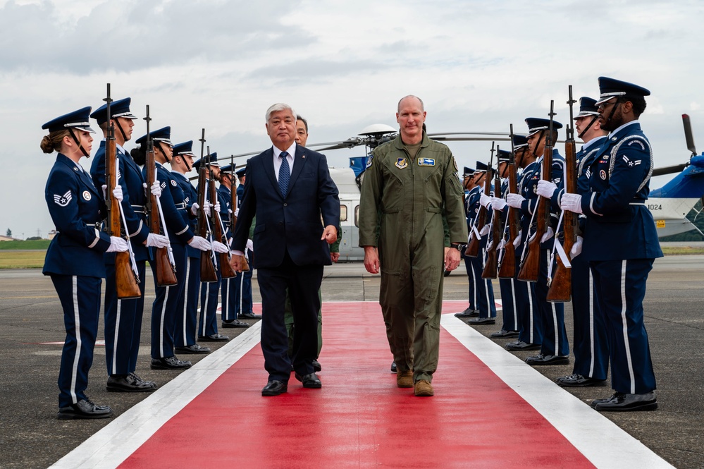 Japanese Defense Minister visits Yokota