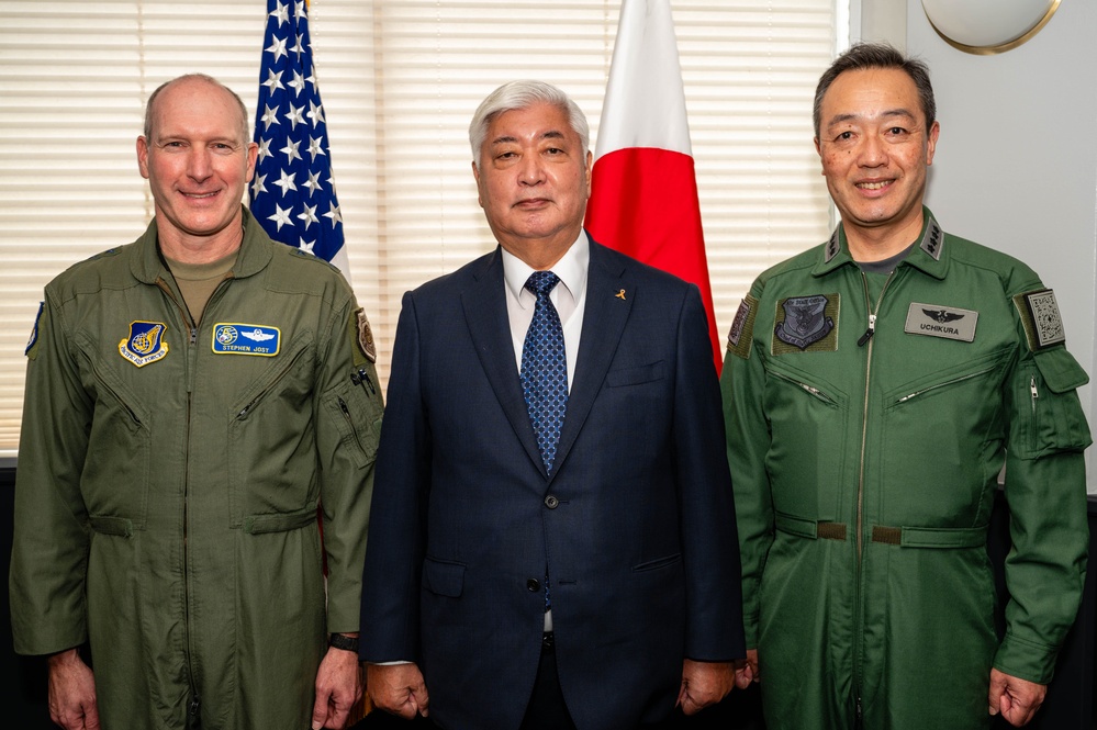 Japanese Defense Minister visits Yokota