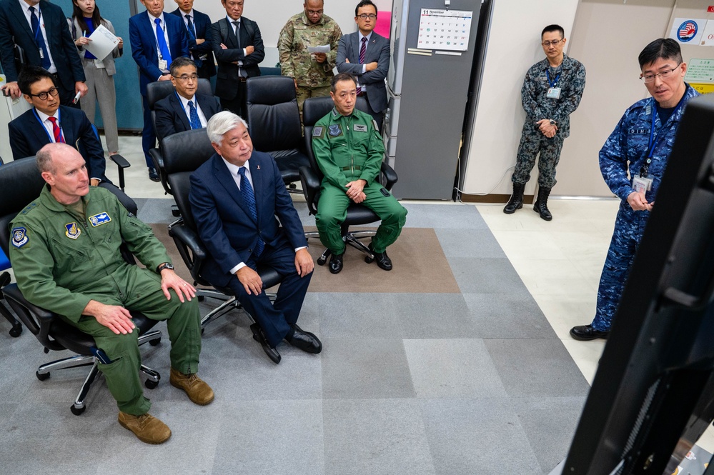 Japanese Defense Minister visits Yokota