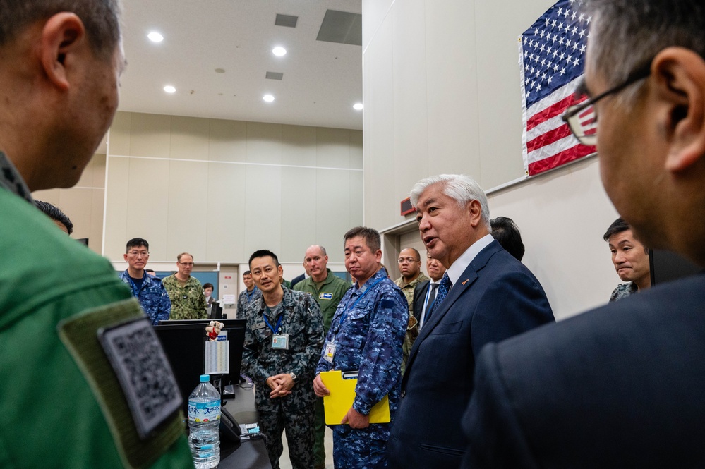 Japanese Defense Minister visits Yokota