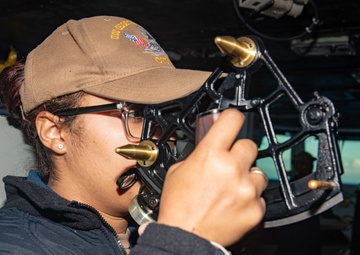 USS George Washington Conducts Fueling At Sea with USNS Yukon