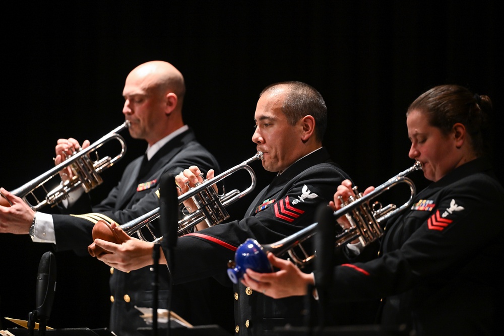 U.S. Navy Band Commodores perform in Phillipsburg