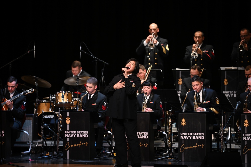 U.S. Navy Band Commodores perform in Phillipsburg