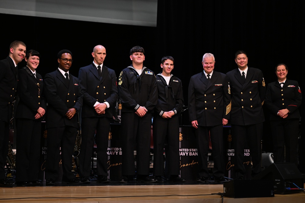 U.S. Navy Band Commodores perform in Phillipsburg