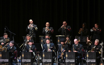 U.S. Navy Band Commodores perform in Phillipsburg