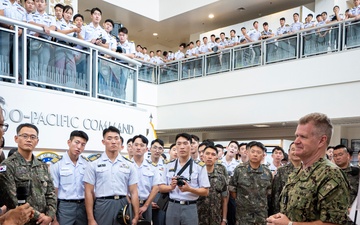 USINDOPACOM Hosts Korea Military Academy Cadets