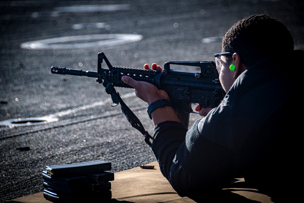 Nimitz Conducts Live-Fire Exercise