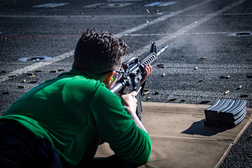 Nimitz Conducts Live-Fire Exercise