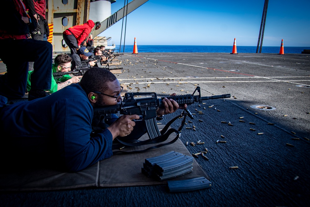 Nimitz Conducts Live-Fire Exercise