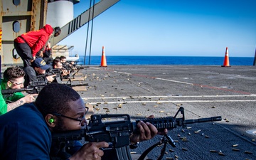 Nimitz Conducts Live-Fire Exercise