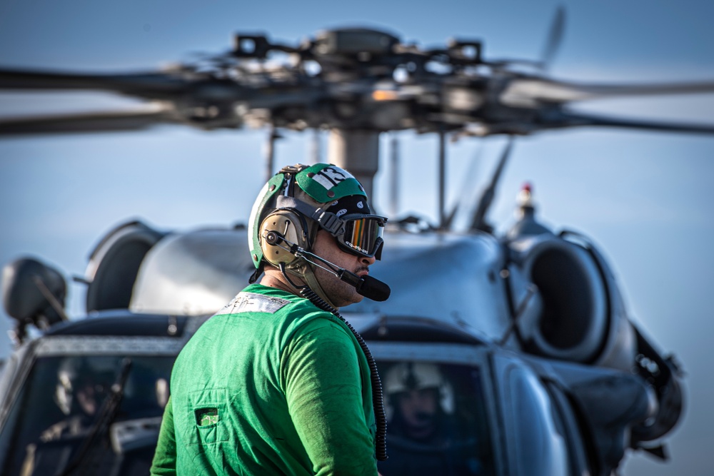 Nimitz Conducts Flight Operations